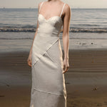 Gia Dress - Ivory Linen - Heidi Merrick