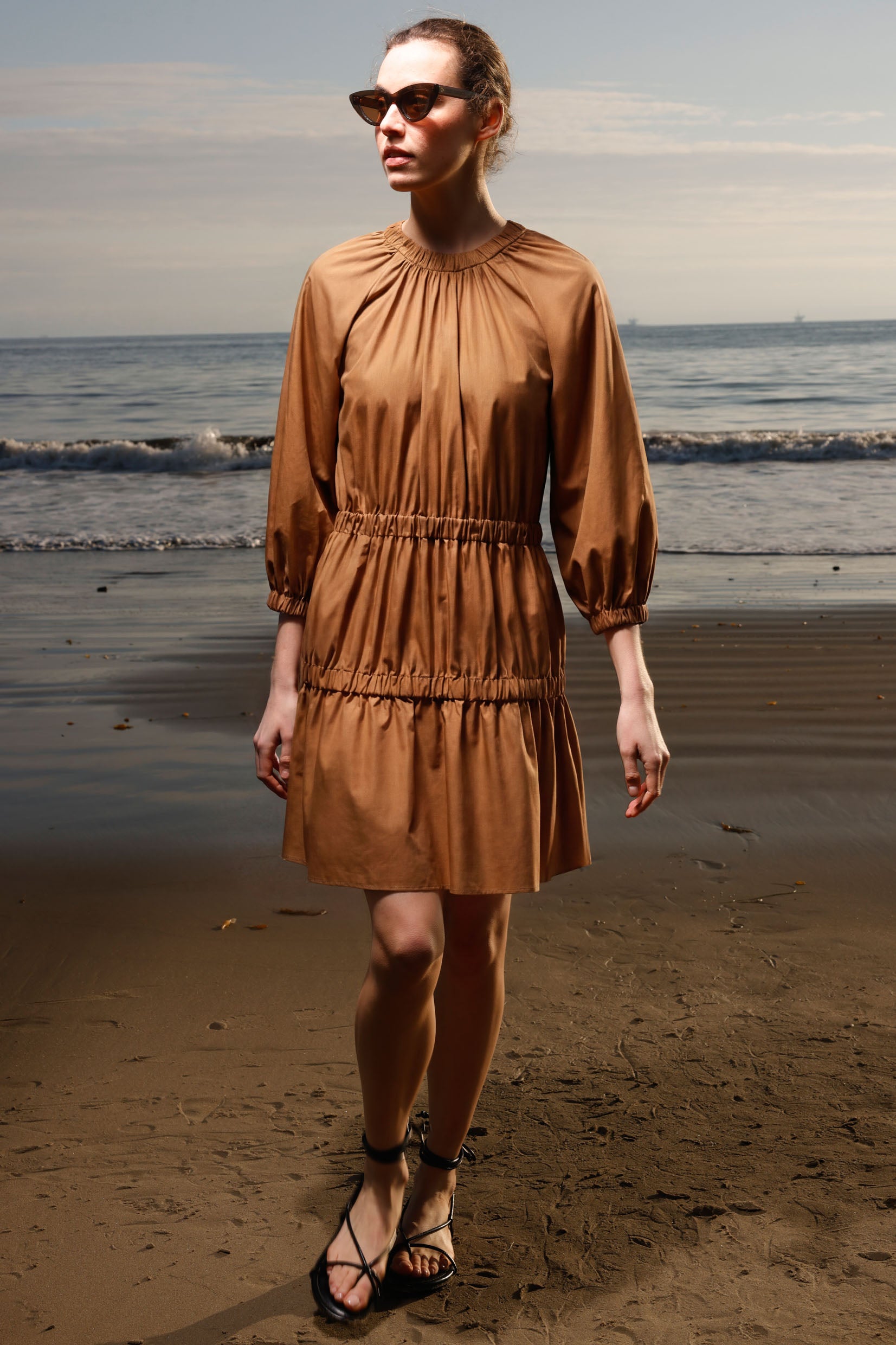 Brooke Dress - Safari - Heidi Merrick