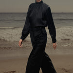 Alix Pant - Noir Velvet - Heidi Merrick