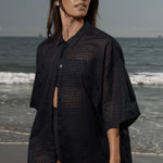 Aloha Shirt - Noir - Heidi Merrick
