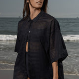 Aloha Shirt - Noir - Heidi Merrick