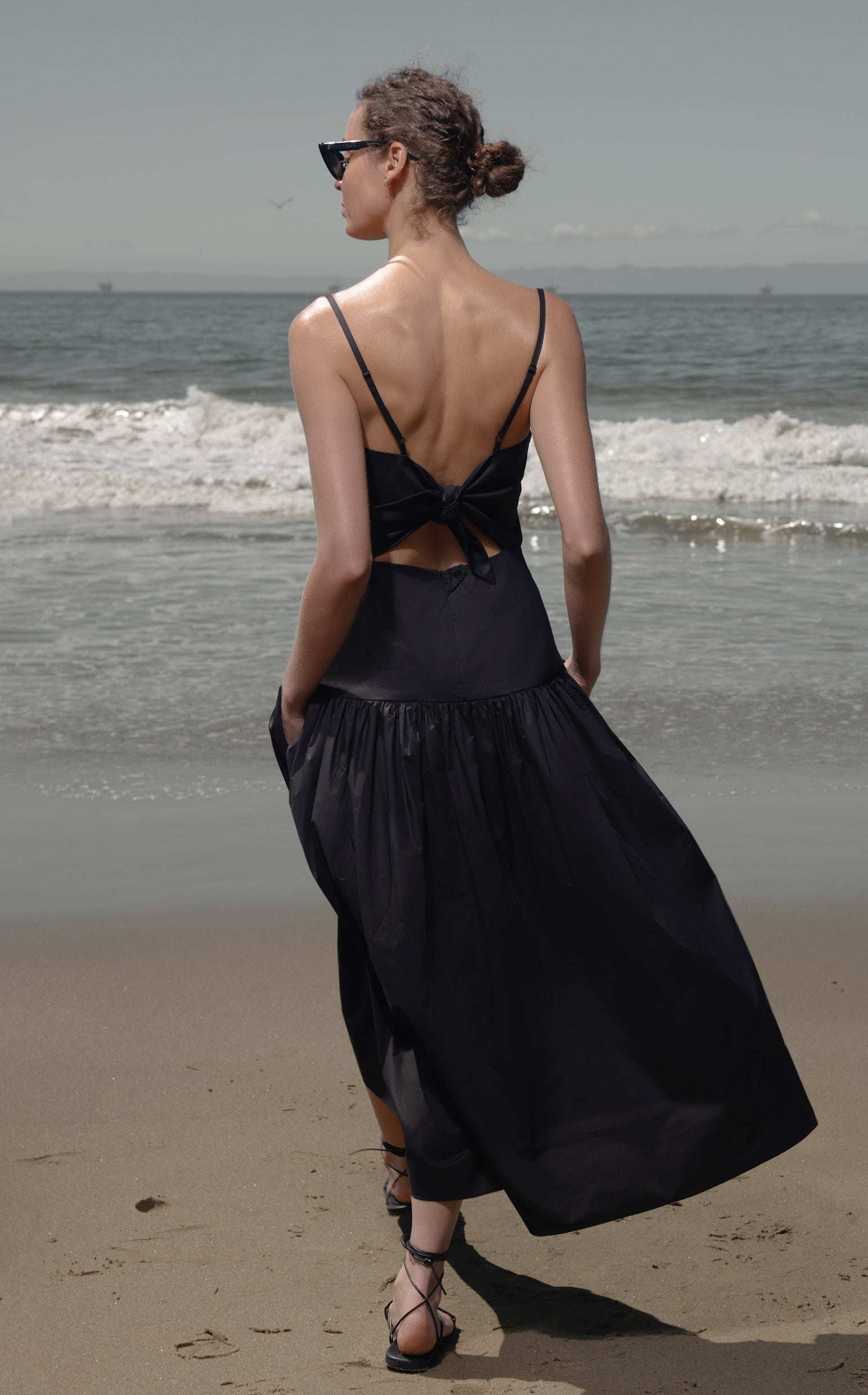 Petit Jardin - Black Shirting - Heidi Merrick