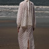 Tara Skirt - Clair de Lune Lace - Heidi Merrick