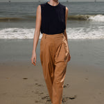 Chaplin Pant - Ticking Stripe - Heidi Merrick