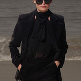 Mars Blazer - Noir Velvet - Heidi Merrick