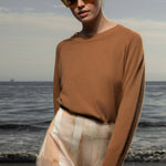 Daily Sweater - Chestnut - Heidi Merrick