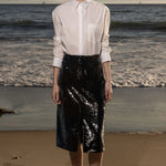 Ember Skirt - Onyx - Heidi Merrick