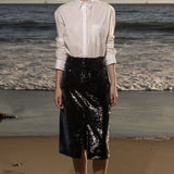 Ember Skirt - Onyx - Heidi Merrick