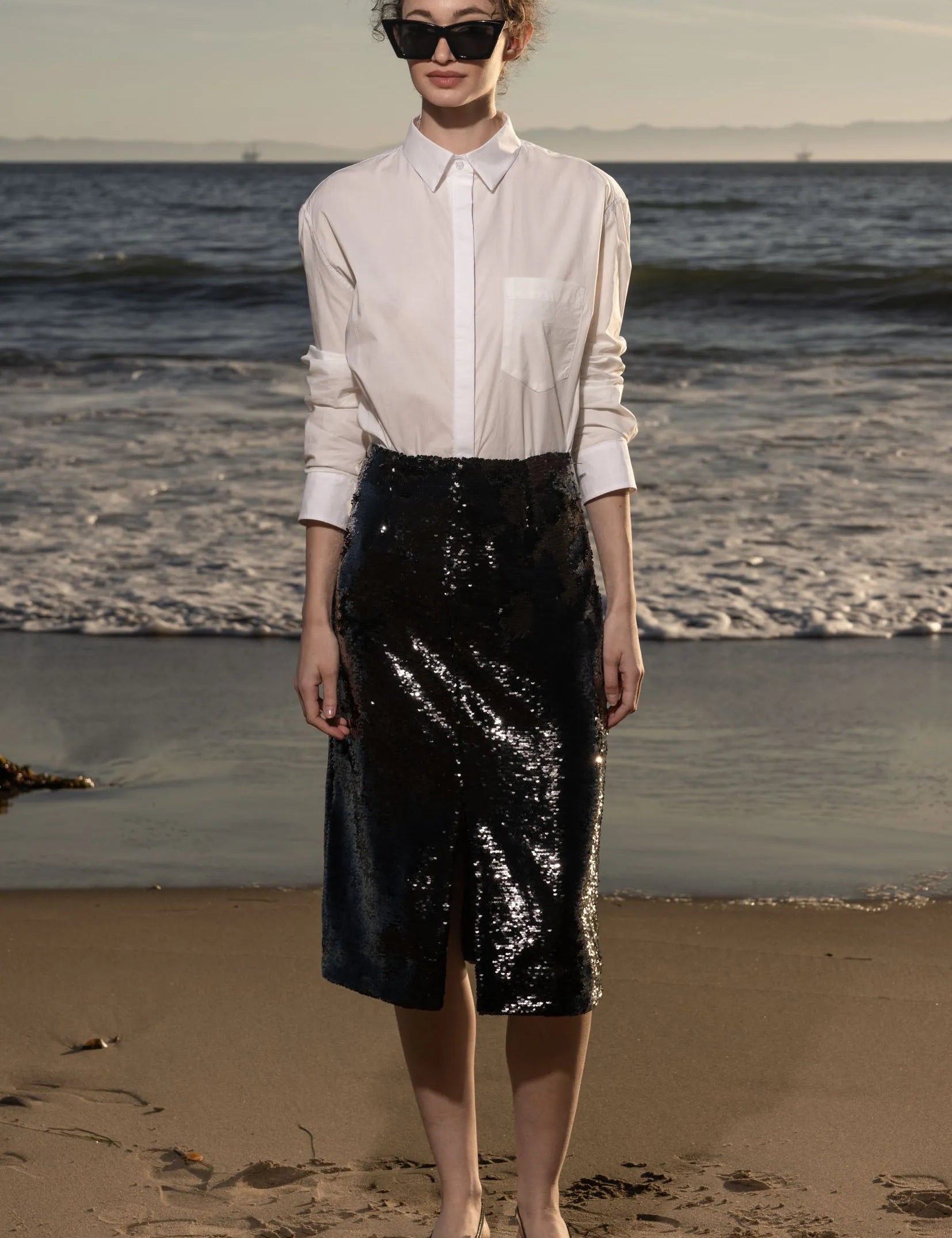 Ember Skirt - Onyx - Heidi Merrick