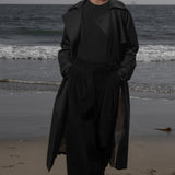 Fog Coat - Black Trench - Heidi Merrick