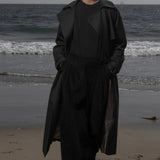 Fog Coat - Black Trench - Heidi Merrick