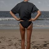 SRF LA Classic Tee - Black on Washed Black - Heidi Merrick