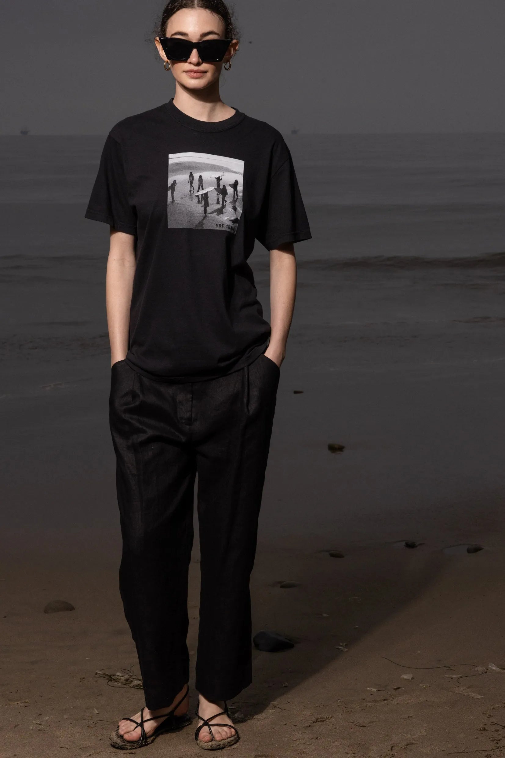 SRF Team Graphic Tee - Black - Heidi Merrick