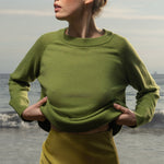 Daily Sweater - Pea - Heidi Merrick