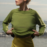 Daily Sweater - Pea - Heidi Merrick