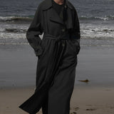 Fog Coat - Black Trench - Heidi Merrick