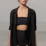 Bali Shirt - Black - Heidi Merrick