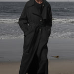 Fog Coat - Black Trench - Heidi Merrick
