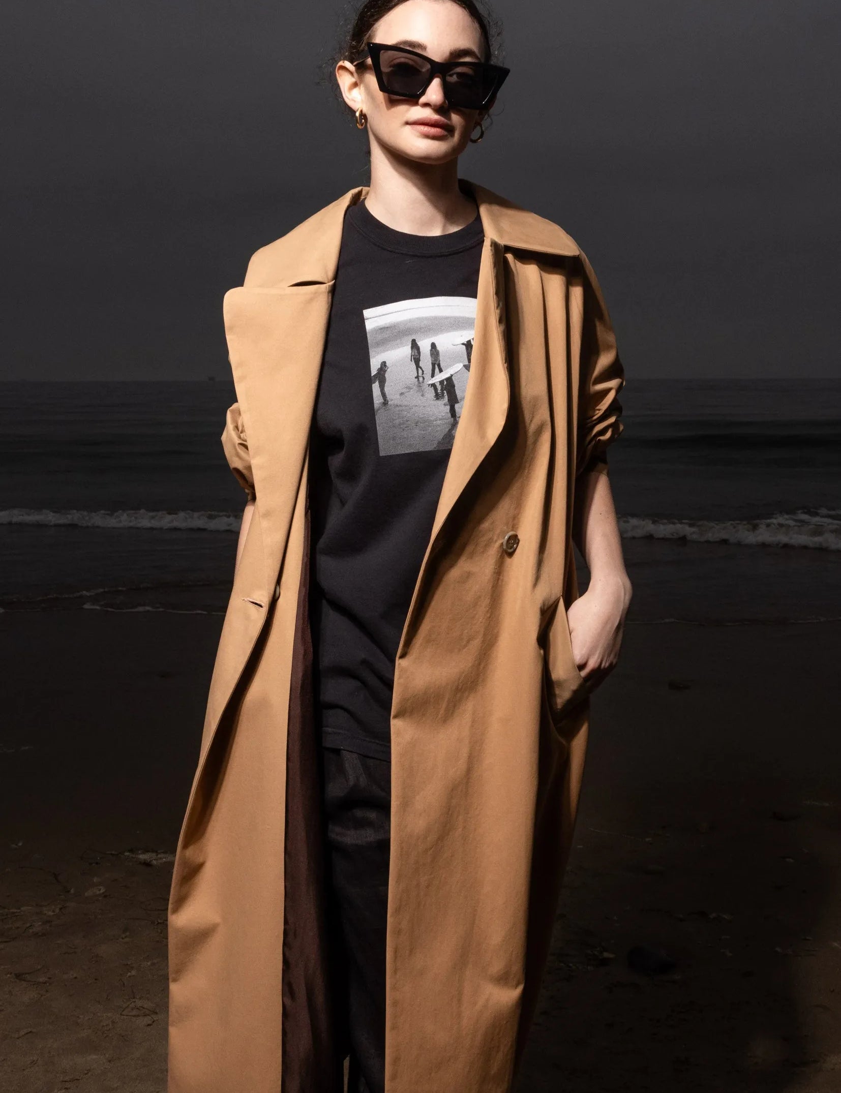 Marais Coat - Caramel Trench - Heidi Merrick