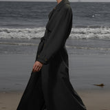 Fog Coat - Black Trench - Heidi Merrick