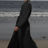 Fog Coat - Black Trench - Heidi Merrick