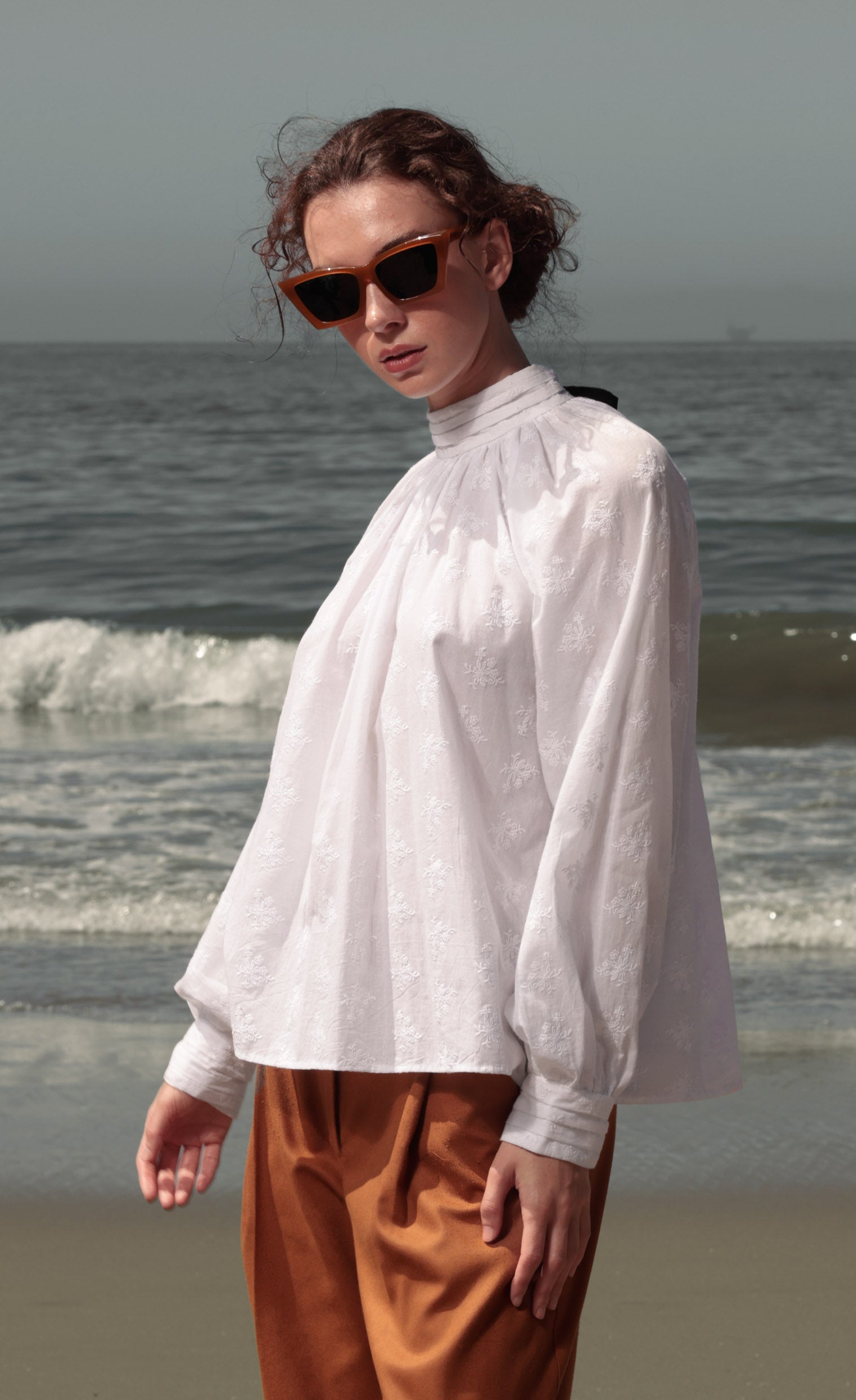 Verse Top- Embroidery Cotton - Heidi Merrick