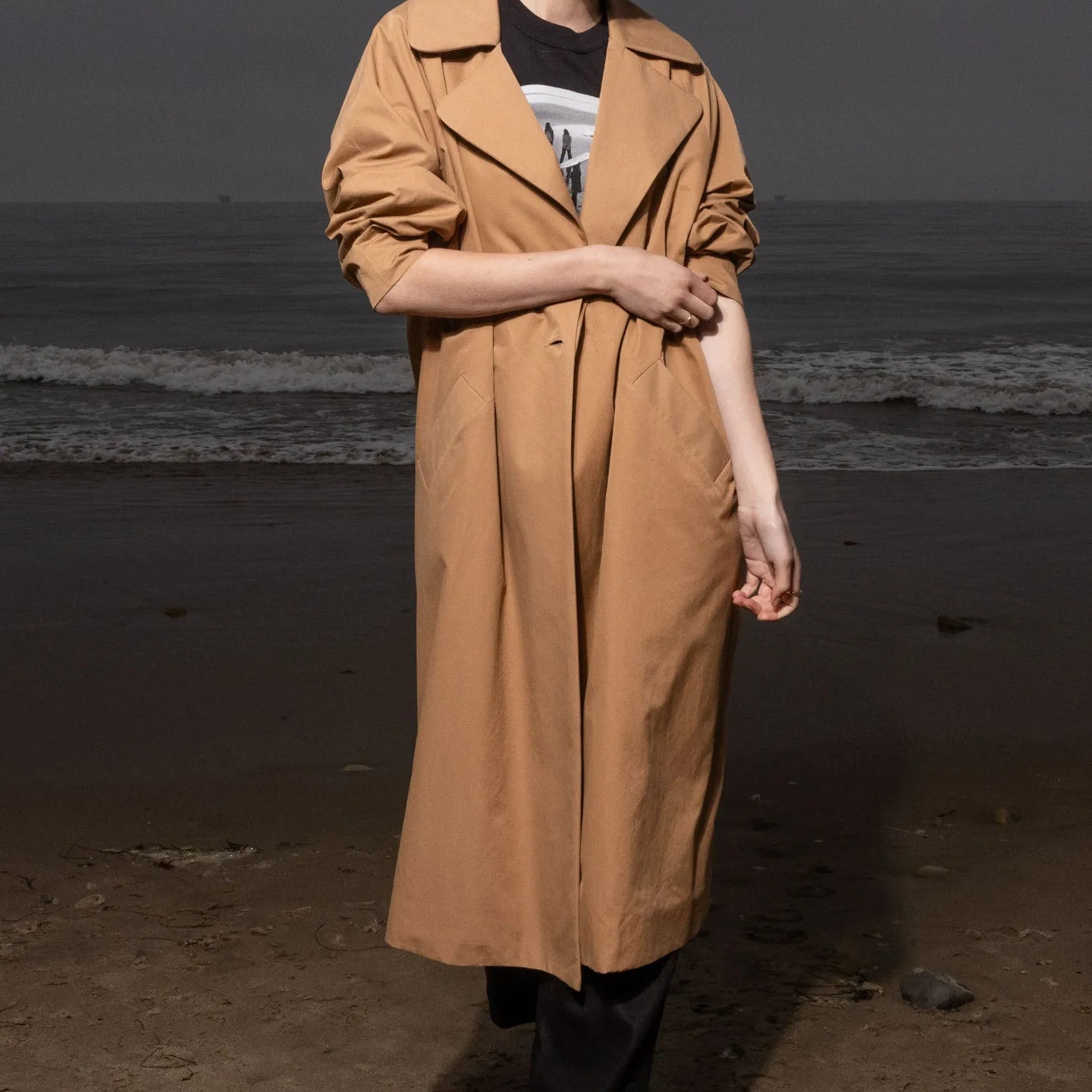 Marais Coat - Caramel Trench - Heidi Merrick