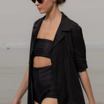 Bali Shirt - Black - Heidi Merrick