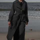 Fog Coat - Black Trench - Heidi Merrick