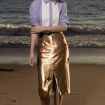 Ember Skirt - Black & Gold - Heidi Merrick