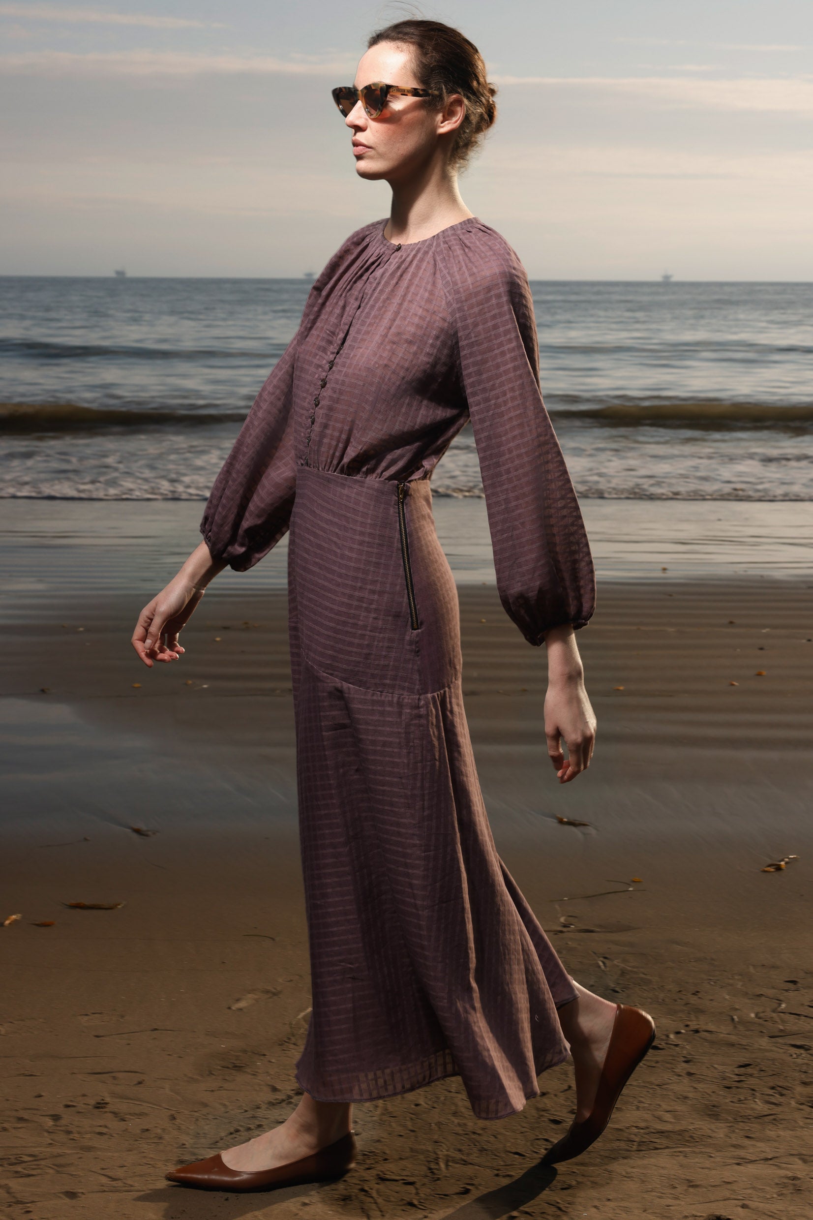 Caprine Dress - Lavender - Heidi Merrick