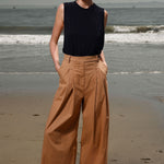 Chaplin Pant - Ticking Stripe - Heidi Merrick