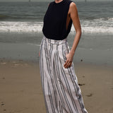 Chaplin Pant - Moroccan Stripe - Heidi Merrick