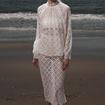 Missive Blouse - Clair de Lune Lace - Heidi Merrick