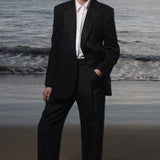 Baptise Pant - Black Linen - Heidi Merrick