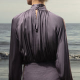 Letter Blouse - Lavender - Heidi Merrick