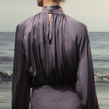 Letter Blouse - Lavender - Heidi Merrick