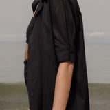 Bali Shirt - Black - Heidi Merrick