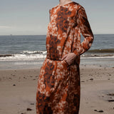 Maeve Skirt - Chalked Palm - Heidi Merrick