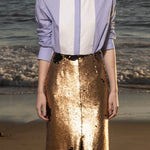 Ember Skirt - Black & Gold - Heidi Merrick