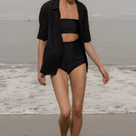 Bali Shirt - Black - Heidi Merrick