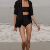 Bali Shirt - Black - Heidi Merrick