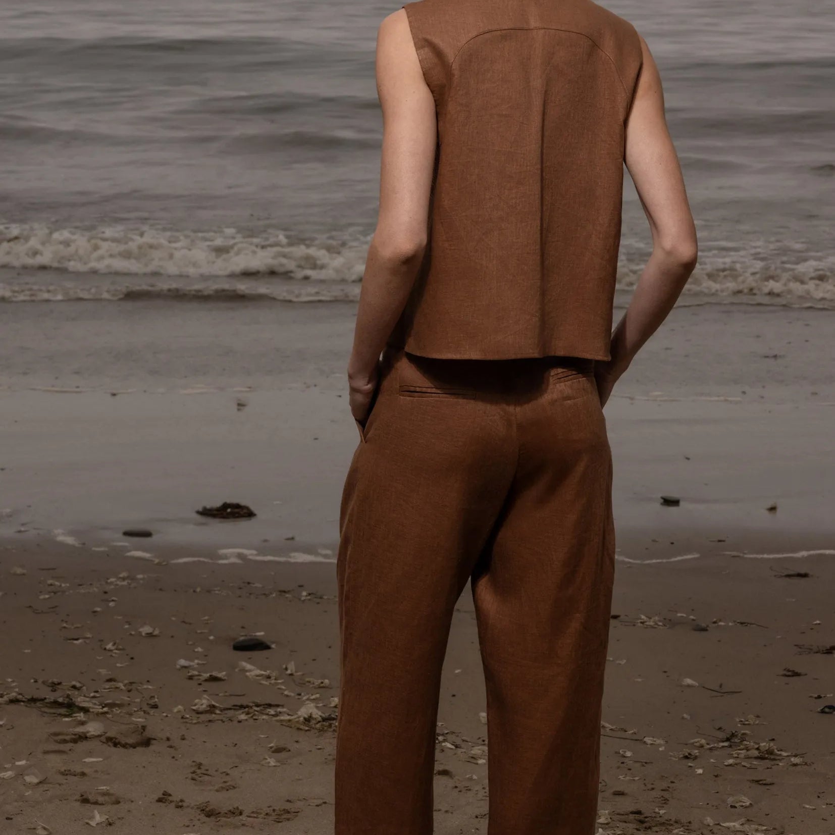 Baptise Pant - Roan Linen - Heidi Merrick