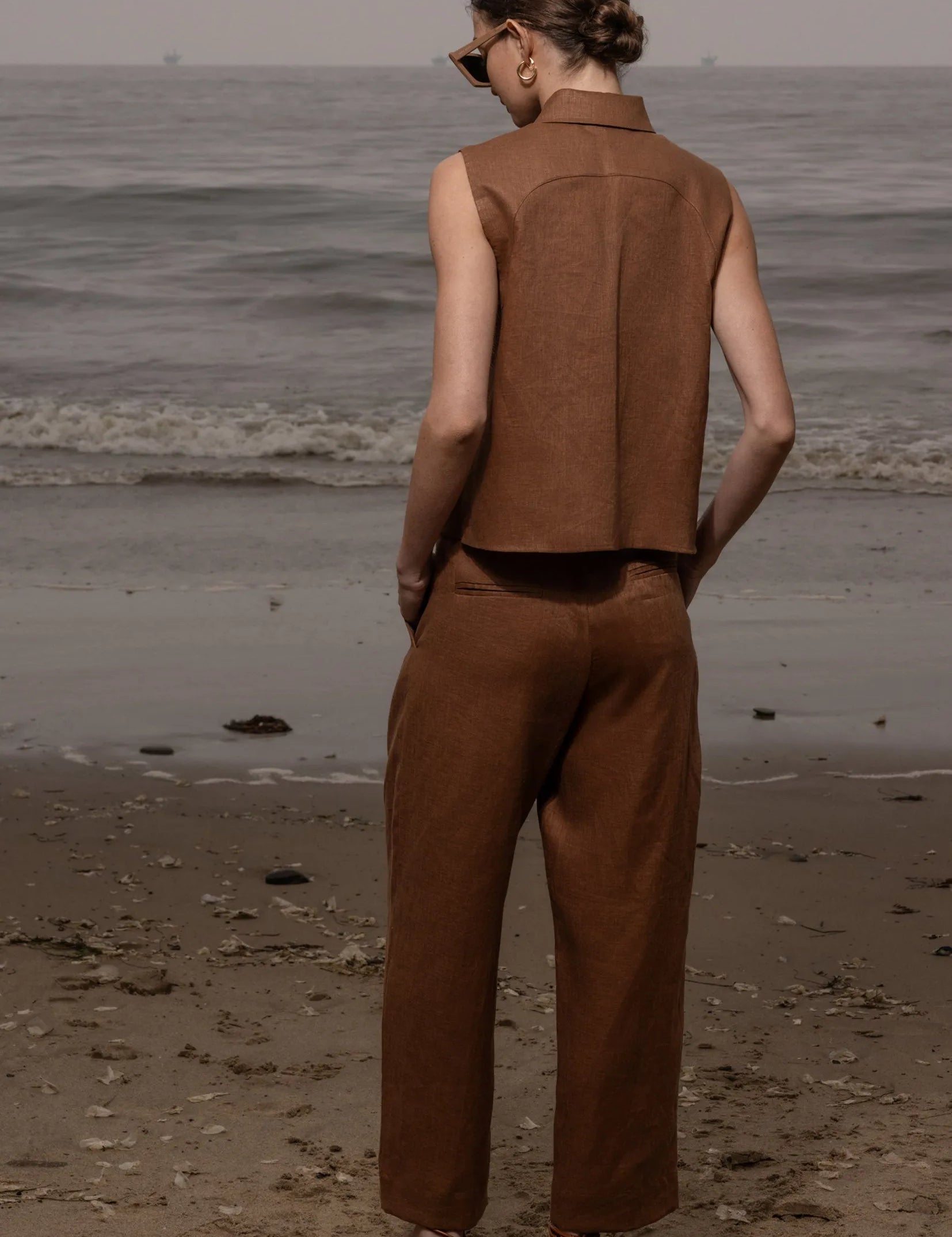 Baptise Pant - Roan Linen - Heidi Merrick