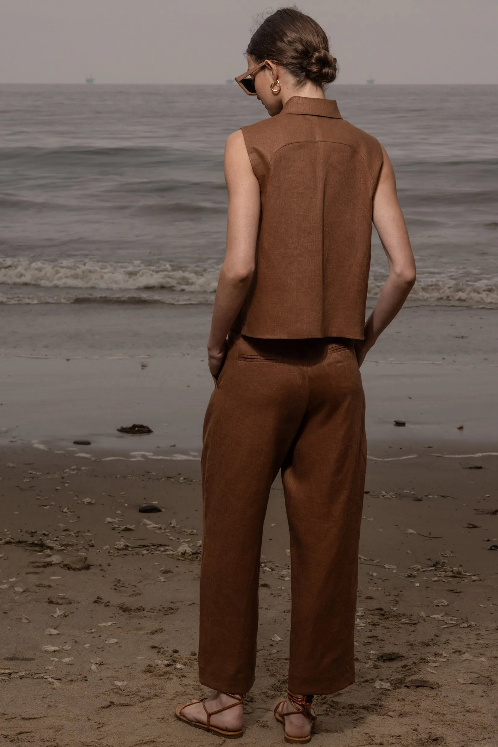 Baptise Pant - Roan Linen - Heidi Merrick