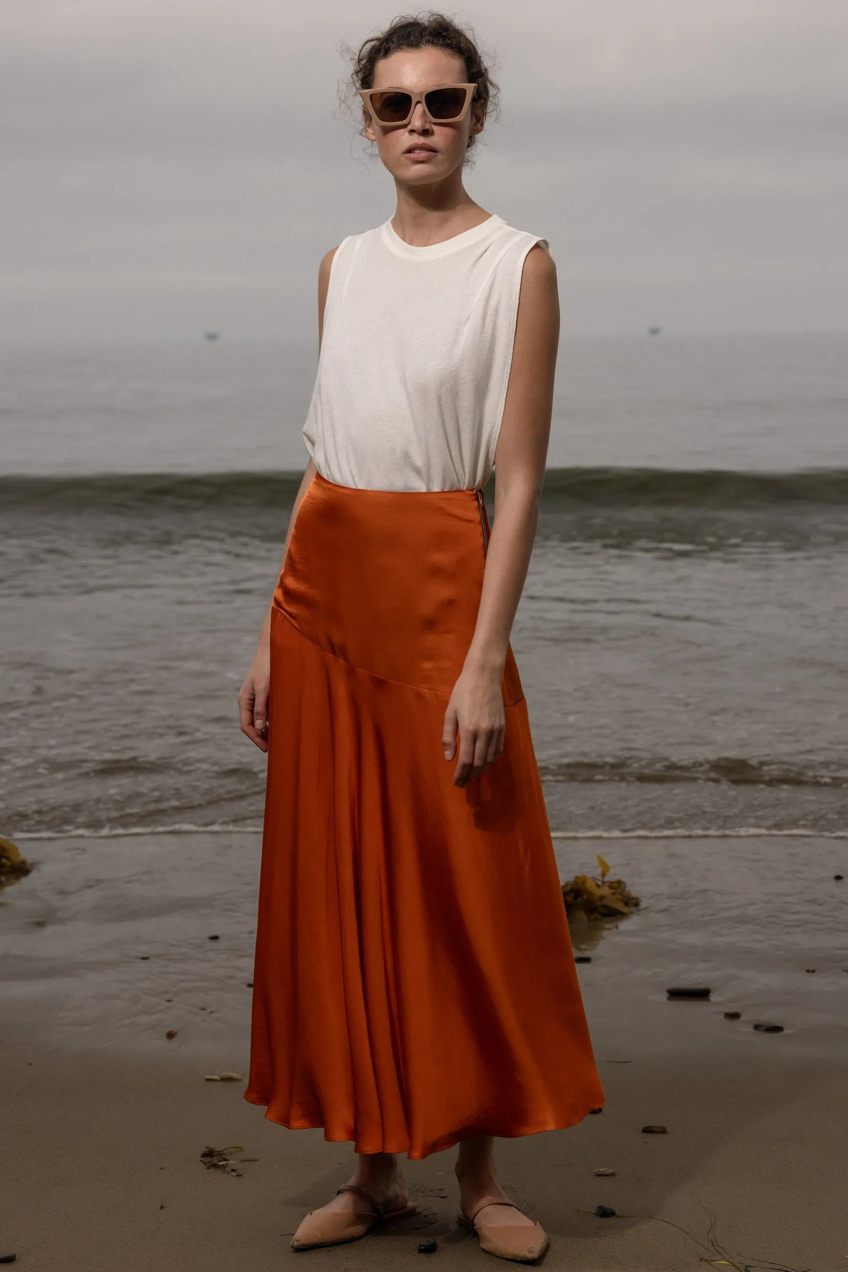 Expat Tank - White - Heidi Merrick