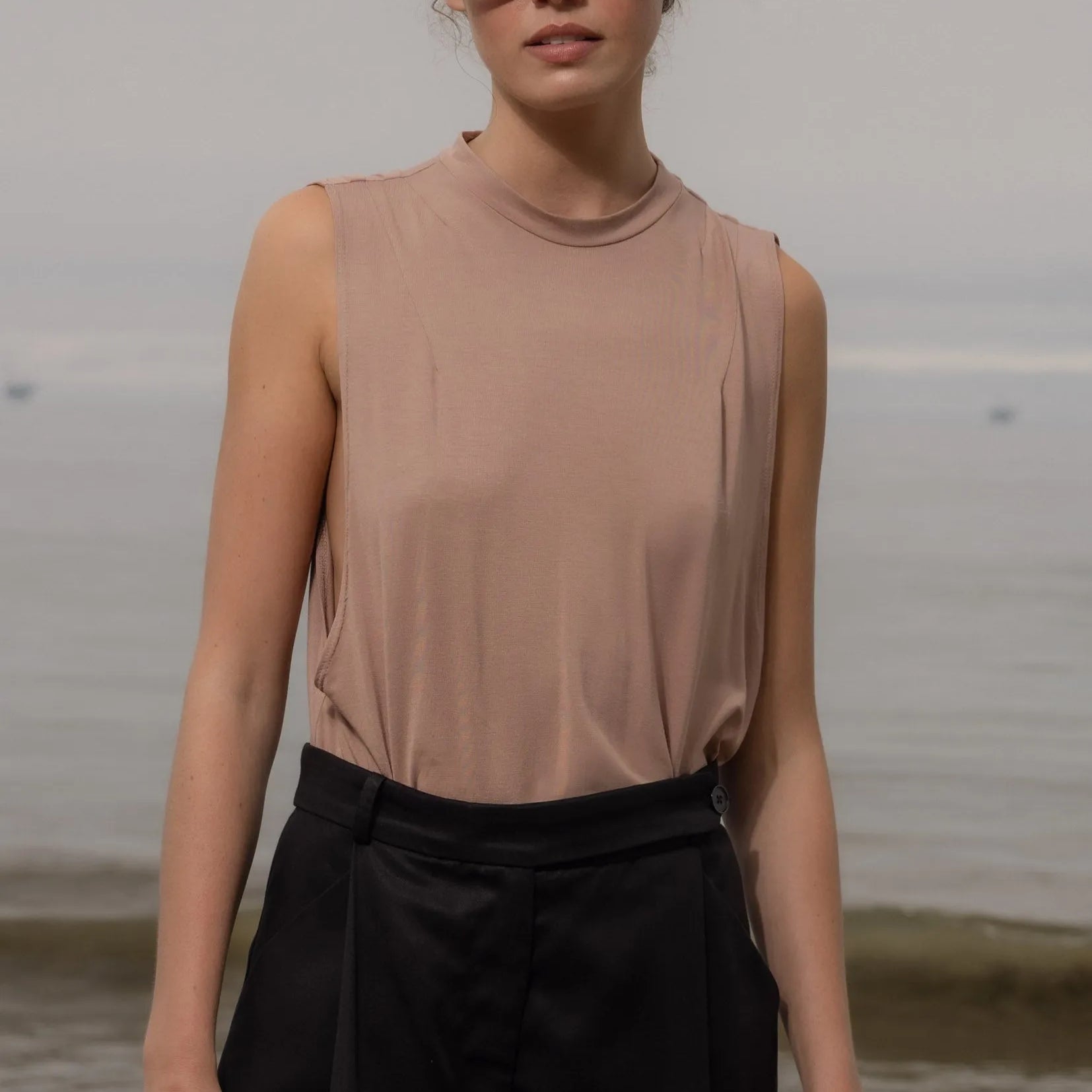 Expat Tank - Nude - Heidi Merrick