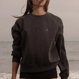 SRF SUMMERLAND Classic Crewneck - Faded Black - Heidi Merrick