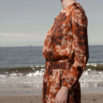 Maeve Skirt - Chalked Palm - Heidi Merrick