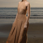 Nysa Dress - Ticking Stripe - Heidi Merrick